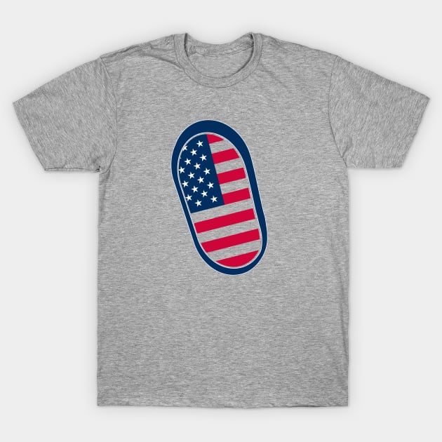 Footprint. First On The Moon T-Shirt by FunawayHit